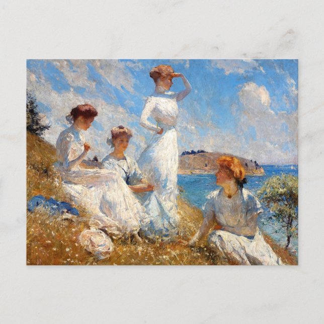 Sommer 1909 postkarte (Vorderseite)