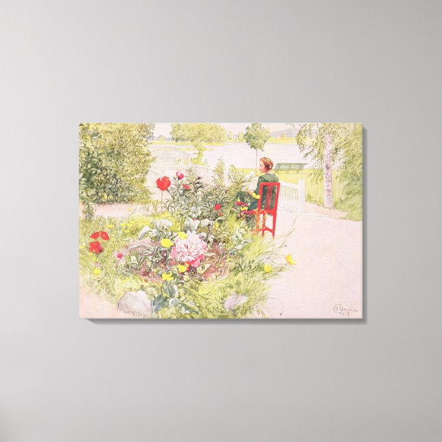 Sommer 1913, sonngeboren, aus kommerzieller Produk Leinwanddruck (Vorderseite)