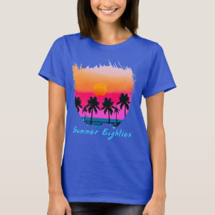 Sommer 1980er Beach Retro Vibe T-Shirt