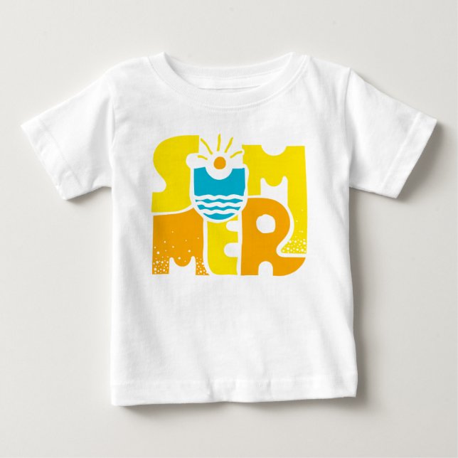 Sommer 2 baby t-shirt (Vorderseite)