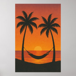 Sommer 4, Sonnenuntergang über Lavendel, saisonale Poster