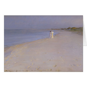 Sommer-Abend am Südstrand, Skagen, 1893