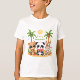 Sommer-Abenteuer-Kinder-Kollektion   Süße Dschunge T-Shirt