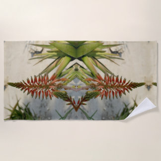 Sommer-Aloe-Vera-Rundum-Bedruckte Unisex-Weste Strandtuch
