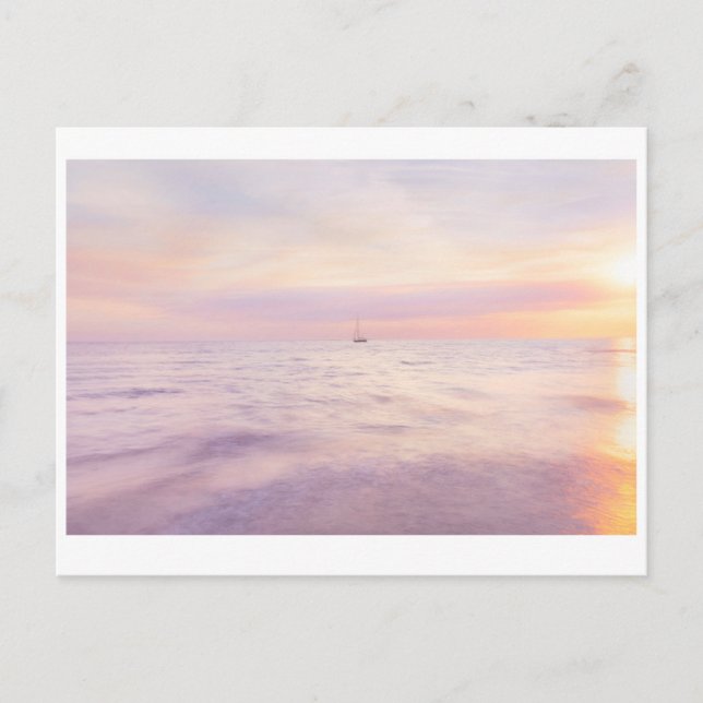 Sommer am Brighton Beach Postkarte (Vorderseite)