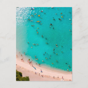 Sommer am Strand Postkarte