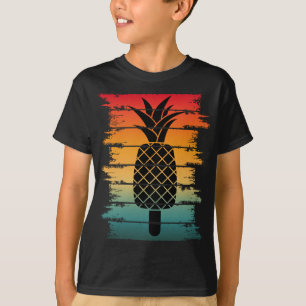 Sommer-Ananas-Eistropfen T-Shirt