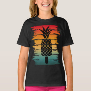 Sommer-Ananas-Eistropfen T-Shirt
