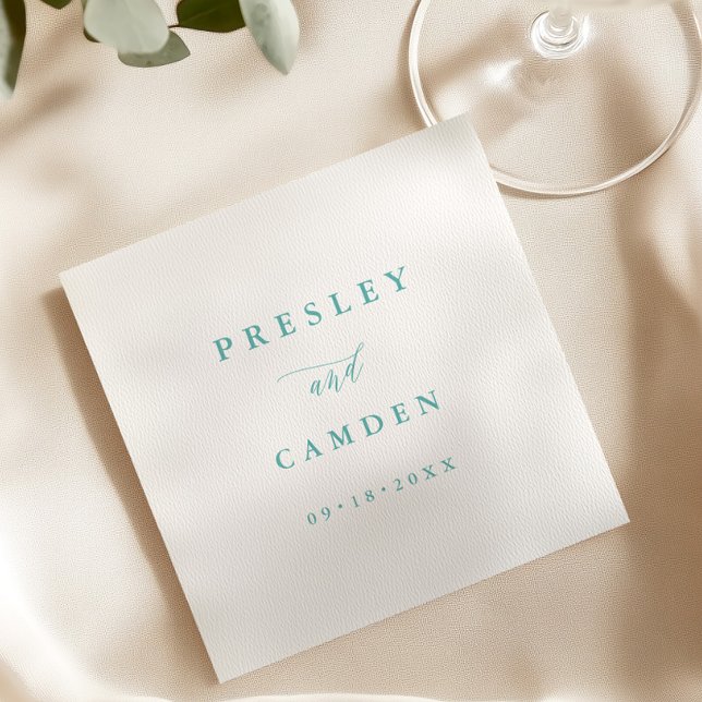 Sommer-Aqua-Papier-Tischservietten für Hochzeitsde Serviette (Von Creator hochgeladen)