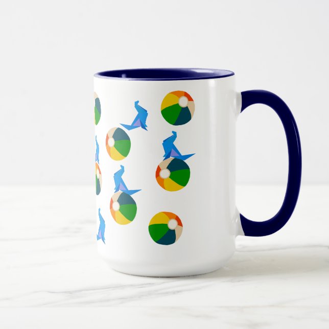 Sommer auf Combo-Tasse Tasse (Rechts)