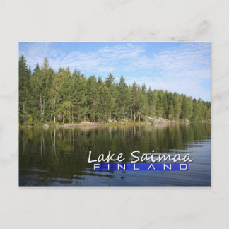 Sommer auf Saimaa Postkarte