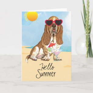 Sommer Basset Hound Karte