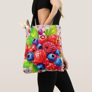 Sommer-Beeren-Splash-Design