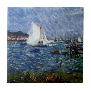 Sommer bei Cowes Fliese