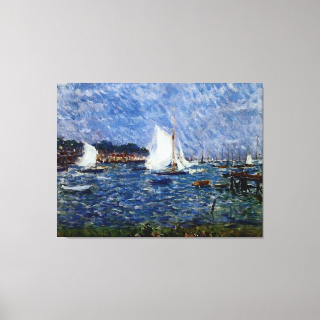 Sommer bei Cowes Leinwanddruck (Vorderseite)