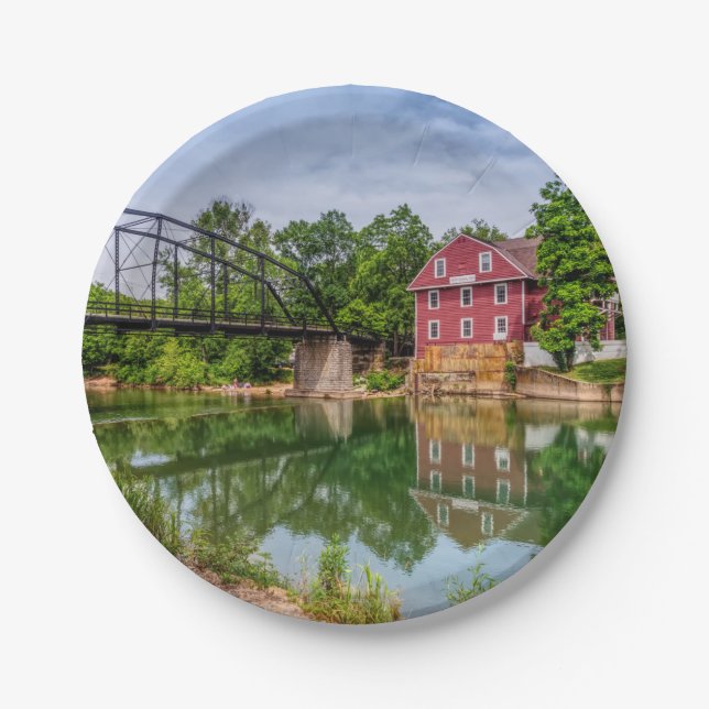 Sommer bei Krieg Adler Teller (Vorderseite)