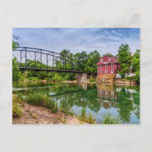 Sommer bei War Eagle Mill Postkarte