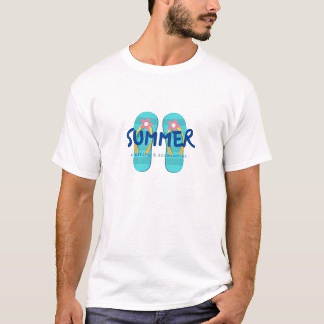 Sommer, Bekleidung & Accessoires. T-Shirt (Vorderseite)