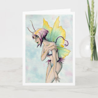 "Sommer-Blinzeln" leere Gruß-Karte Karte