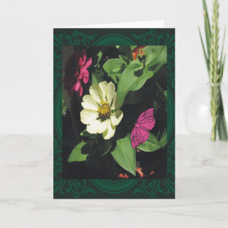 Sommer-Blumen Karte