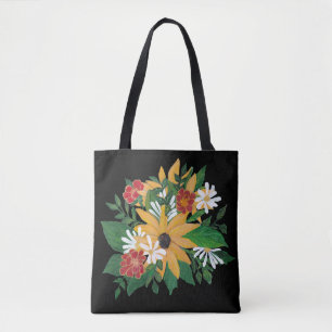 Sommer-Blumen-Tasche