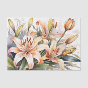 Sommer Botanische Liege Seidenpapier