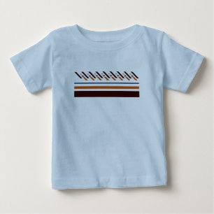 Sommer Bunt Gestreift Baby T-shirt