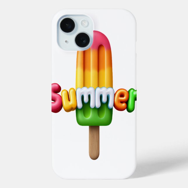 Sommer  Case-Mate iPhone hülle (Rückseite)