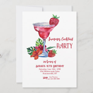 Sommer-Cocktailparty Einladung