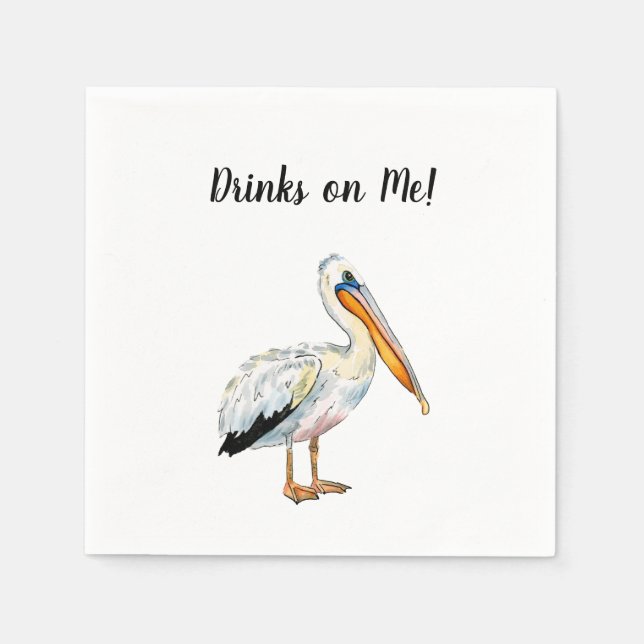Sommer-Cocktailservietten Serviette (Vorderseite)