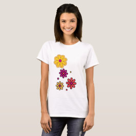 Sommer Daisy Floral Women's T-Shirt