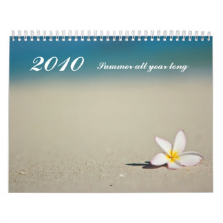 Sommer das ganze Jahr lang, 2010 Kalender