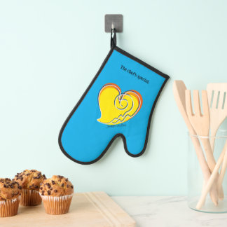 Sommer der Liebe -Die Spezialität des Küchenchefs  Ofenhandschuh