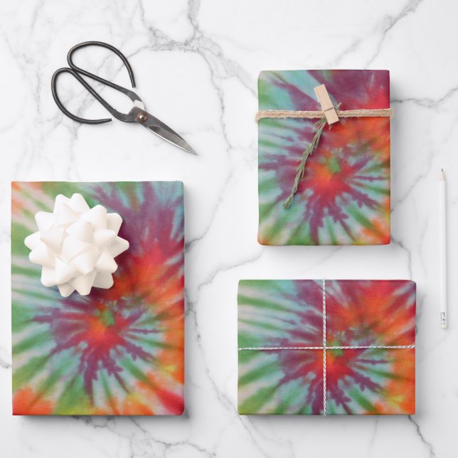 Sommer der Liebe Geschenkpapier Set (Vorderseite)