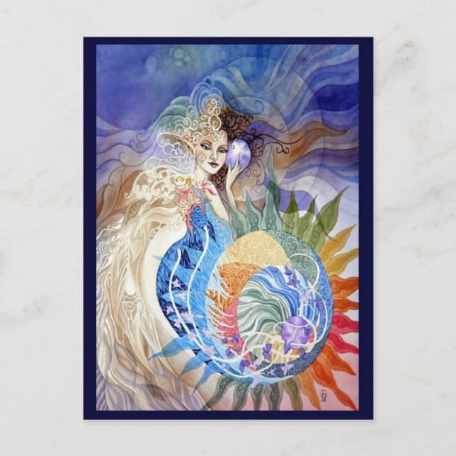 Sommer der Liebe Postkarte (Vorderseite)