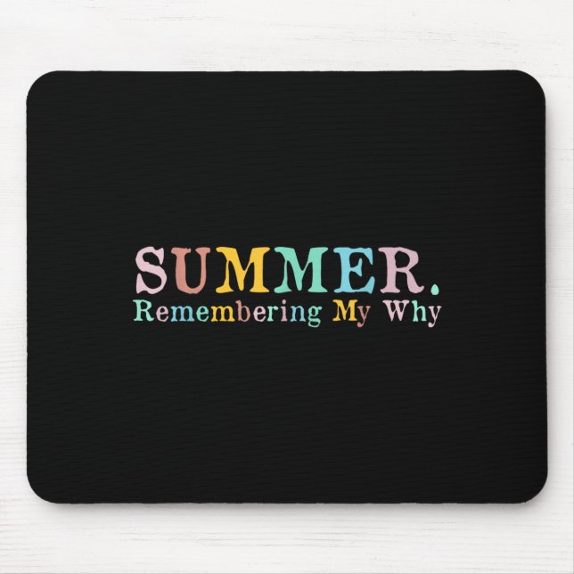 Sommer, der mich erinnert, warum Sommer, der mich  Mousepad (Vorne)