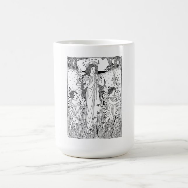 Sommer der Mutter Natur Kaffeetasse (Mittel)