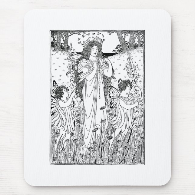 Sommer der Mutter Natur Mousepad (Vorne)
