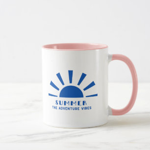 Sommer Die Abenteuer-Vibes Tasse