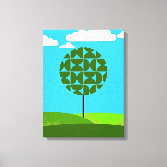 Sommer - Die vier Jahreszeiten Leinwanddruck (Vorderseite)