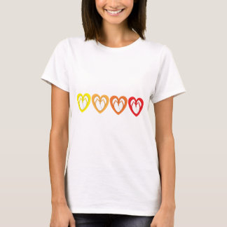 Sommer drehen Reinfallentwurf um T-Shirt
