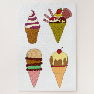 Sommer Eis Puzzle