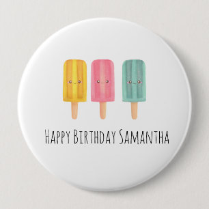Sommer-Eis-Sticks Button