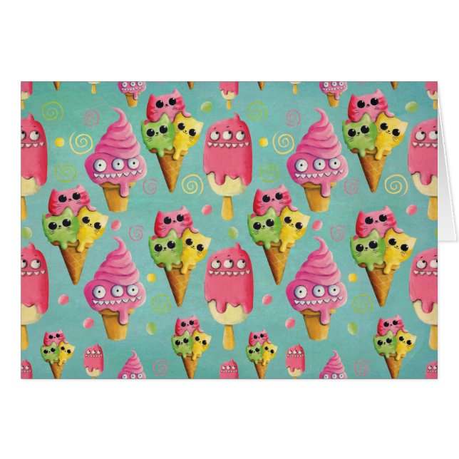 Sommer-Eiscreme-Mischung (Vorderseite (Horizontal))