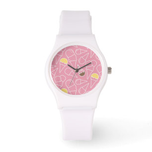 Sommer-Eiscreme-Muster Armbanduhr