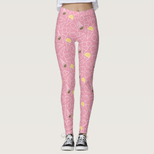 Sommer-Eiscreme-Muster Leggings