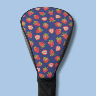 Sommer-Erdbeer-Muster Golf Headcover