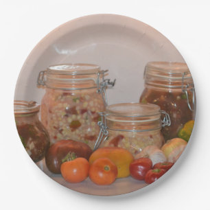 Sommer Ernte Zwei Pappteller