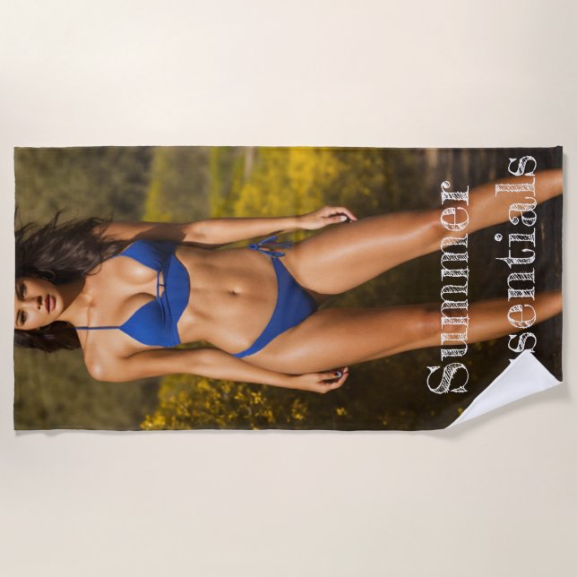 Sommer Essentials Strandtuch (Vorderseite)