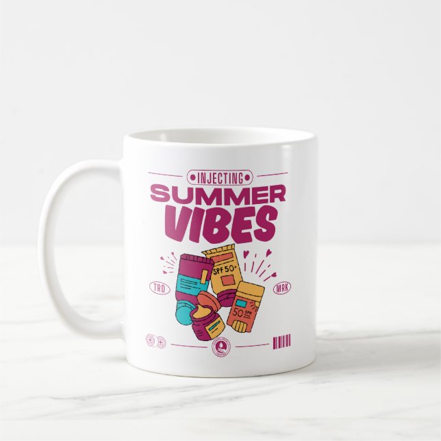 Sommer-Feeling pur Kaffeetasse (Links)